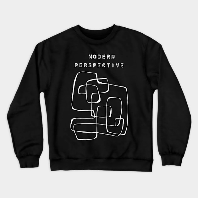 Modern perspective Crewneck Sweatshirt by Cleopsys